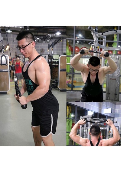 Puma Paslanmaz Krom Kaplama Çelik Kopçalı Triceps Çekiş Halatı