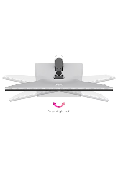KTC H27E6 27" 1Ms 300Hz (320Hz O.C.) 2K QHD Fast IPS Pivot Gaming Monitör