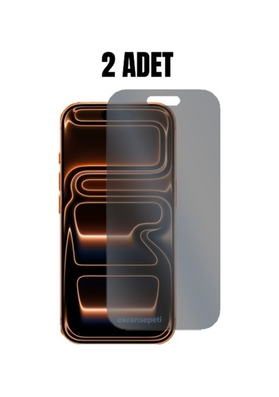 İphone 12 Mını Uyumlu 2 Adet Mat Hayalet 9h Nano Kırılmaz Ekran Koruyucu