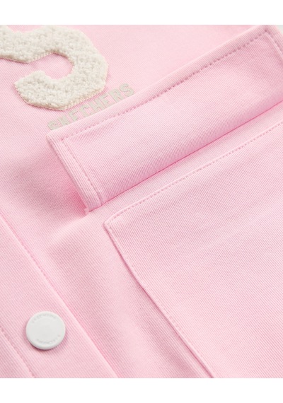 Skechers G Bomber Jacket Büyük Kız Çocuk Pembe Ceket Sk2620137-0098