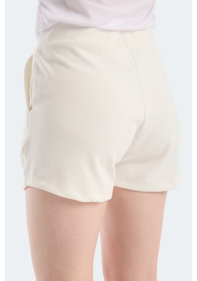 Slazenger Angelıc In Kadın Ekru Şort