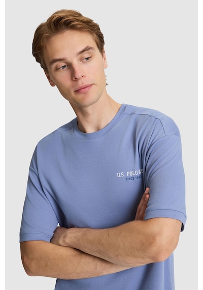 U.s. Polo Assn. Erkek İndigo Tişört 50327169-vr028