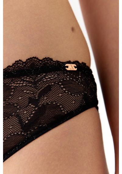 Amarelle Roma Siyah Full Dantel Slip Külot