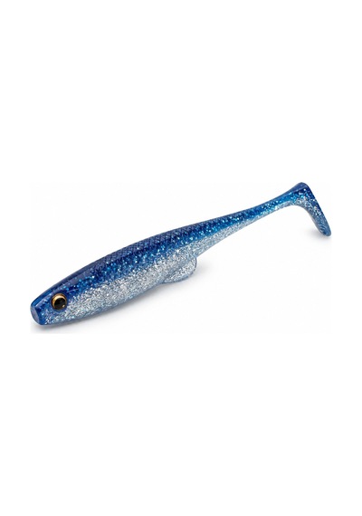 Daiwa Flat Junkie Duckfin Shad 3.5" 9cm Slikon Yem Gold Lame Raw Sardine