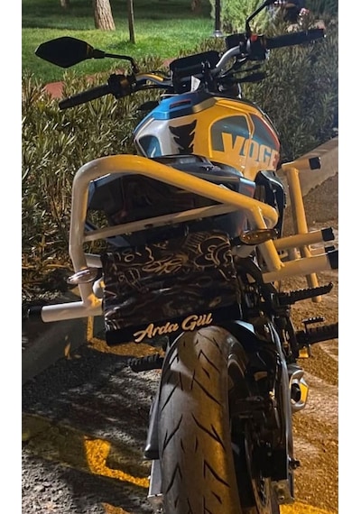 Voge 125r Arka Koruma Demiri Beyaz