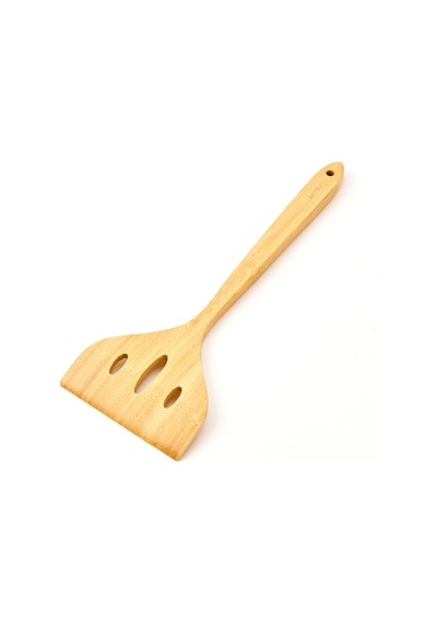 Bambumm Fusilli Servis Kaşığı - Kahverengi Renkli