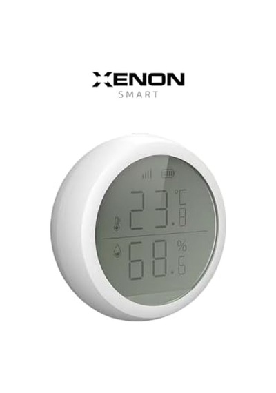 Akıllı Dijital Termometre Uygulama Denetimli Zigbee İç Mekan Isı Ölçer Ve Nem Ölçer Higrometre X7608