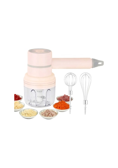 Mj Tech Şarjlı Taşınabilir Kablosuz Çırpıcı Mikser 250 ML