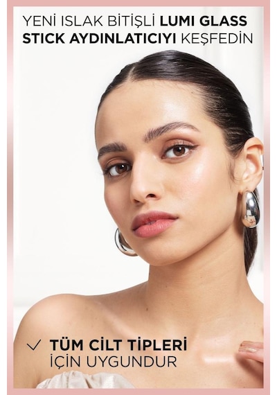 L'Oréal Paris Lumi Glass Islak Bitişli Stick Aydınlatıcı 610 Glassy Pearl Eclat