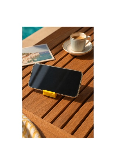 3dmarketi Küp Peynir Telefon Tutucu Anahtarlık Charm
