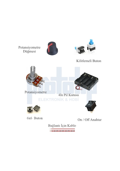 Arduino Başlangıç Seti Uno R3 Süper İdeal Set 92 Parça 317 Adet
