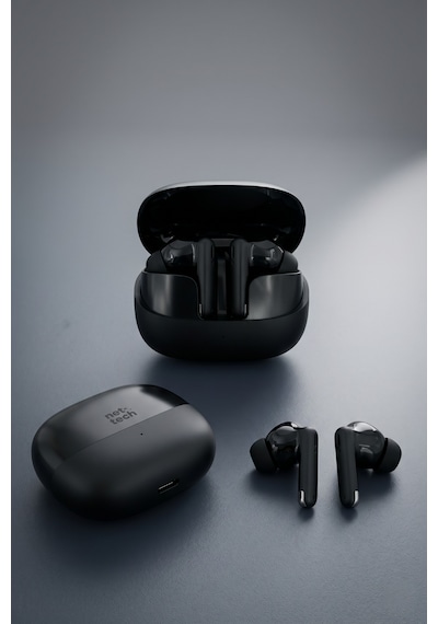 Nettech Nt-bth24 Tws Kulak İçi Bluetooth Kulaklık Yüksek Bataryalı Siyah