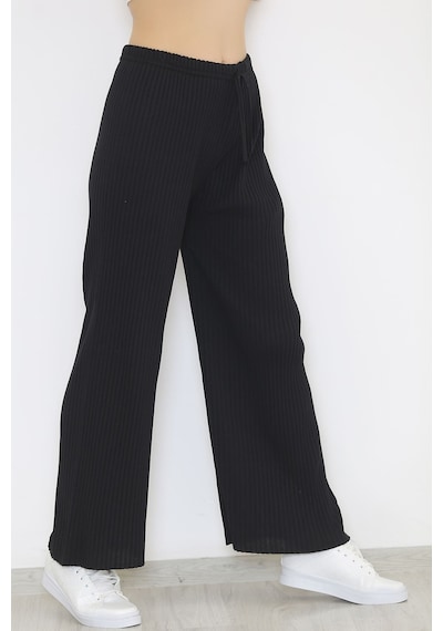 Mokashopin - Fitilli Alt Siyah - 8337.1567. 001