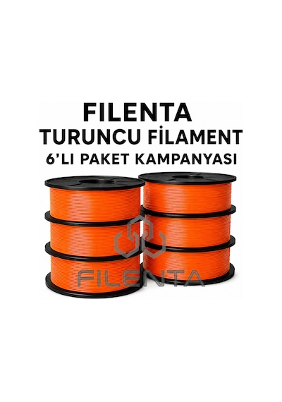 Turuncu Pla Premium Filmanet 6'lı Set