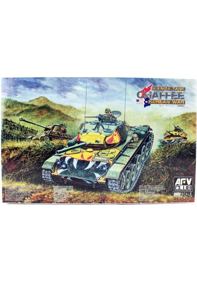 Afv Club Af35209 1/35 Ölçek, M24 Chaffee Korea Savaşı Tankı, Plastik Model Kiti-51347