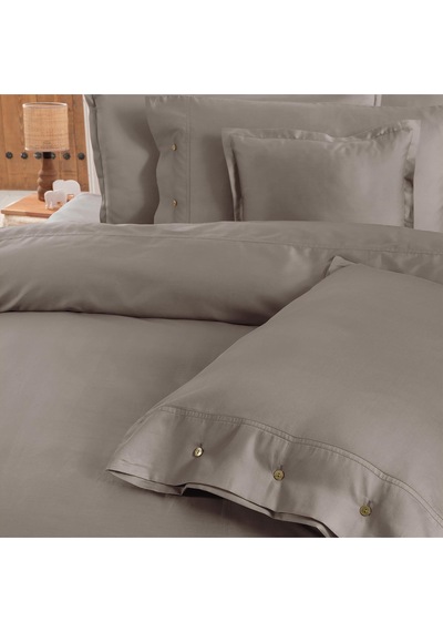 Sarev Monochrome Mocha %100 Pamuk Saten ''300 Tc" Nevresim Takımı Ksv7 Kahverengi