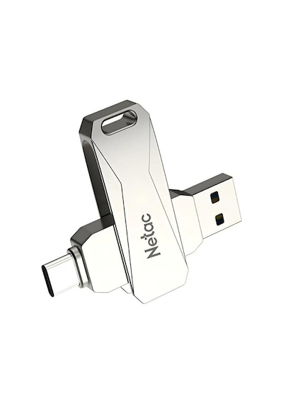 Netac 256gb Type-c + Usb 3.0 Flash Bellek - Nt03u782c-256g-30pn