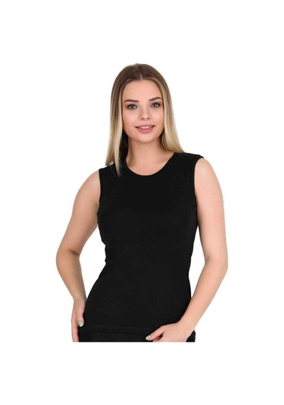 Berrak Kadın Beyaz Sıfır Kol Atlet 3'lü Paket - 2131 001