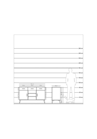 Hyperion Konsol 4 Raflı 3 Çekmeceli 2 Kapaklı 132x44x83 Çam-antrasit Antrasit Hyperion Konsol 4 Raflı 3 Çekmeceli 2 Kapaklı 132x44x83 Çam-antrasit Antrasit