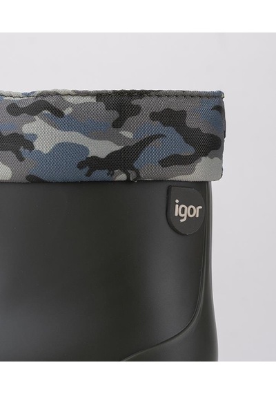 Igor W10212 Bımbı Camo Çocuk Haki Yağmur Çizmesi Haki