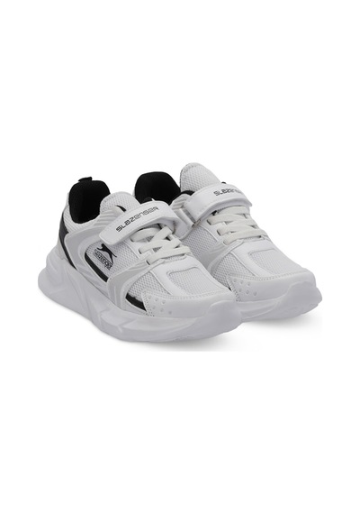 Slazenger KENDALL Çocuk Cırt Cırtlı Beyaz / Siyah Günlük Spor Ayakkabısı