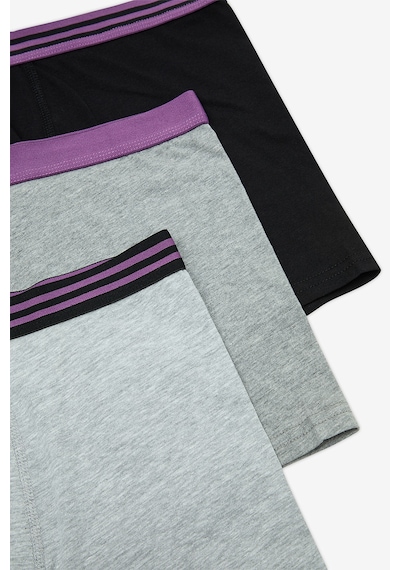 Penti Color Belt 3lü Gri Boxer Gri Melanj GRI MELANJ Gri Melanj