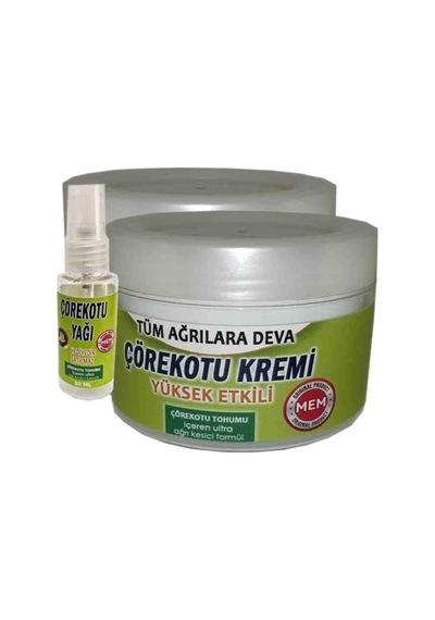 Mem Çörek Otu Kremi 2 Adet - Çörek Otu Yağı Hediye
