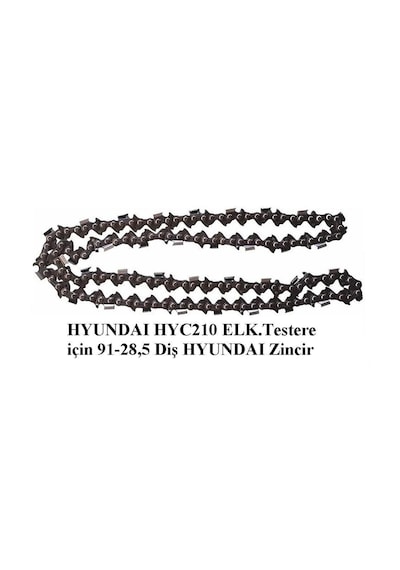 Hyundai 91-28.5 Diş Motorlu Testere Zinciri