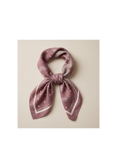 United Colors Of Benetton Flora Bandana/fular -1019-47 47 Mürdüm