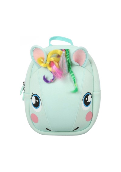 Supercute Mint Yeşili Unicorn Sırt Çantası Mint Yeşili