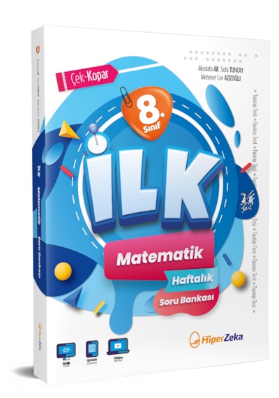 8. Sınıf İlk Matematik Haftalık Soru Bankası Mustafa Ak & Sefa