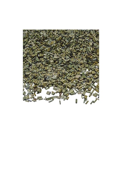 6 Mm Bambu Kesme Pastel Yeşil Renk Ahşap Boncuk 50 Gr