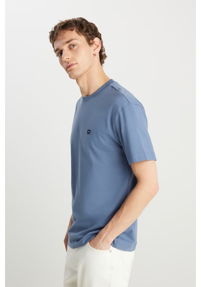 Wrangler Erkek T Shirt W7nm203877 223 Açık Mavi Açik Mavi