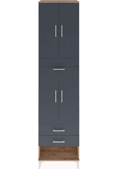 Hyperion Dolap 3 Raflı 3 Çekmeceli 4 Kapaklı 60x44x243 Çam-antrasit Atlas Çam Hyperion Dolap 3 Raflı 3 Çekmeceli 4 Kapaklı 60x44x243 Çam-antrasit Atlas Çam