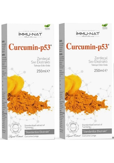 İmmunat Zerdeçal Ekstratı 2 x 250 ML