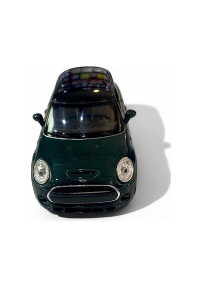 Cooper Diecast Metal Oyuncak Araba 11 Cm Çek Bırak Yeşil Çok Renkli
