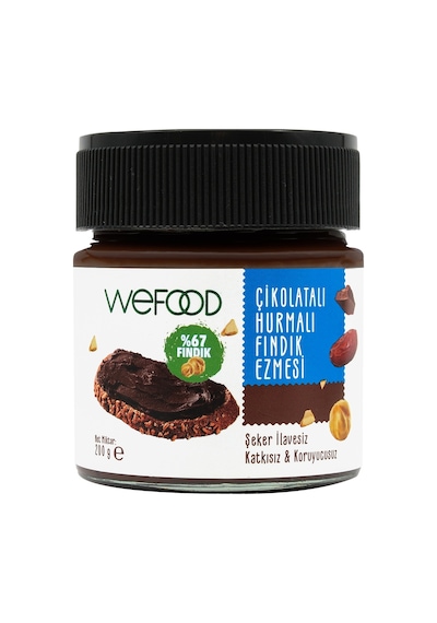 Wefood Çikolatalı Hurmalı Fındık Ezmesi 200 G
