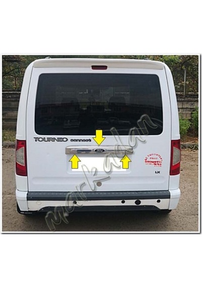 Woc Chrome Ford Connect Krom Bagaj Çıtası 2009-2014 Paslanmaz  Çel