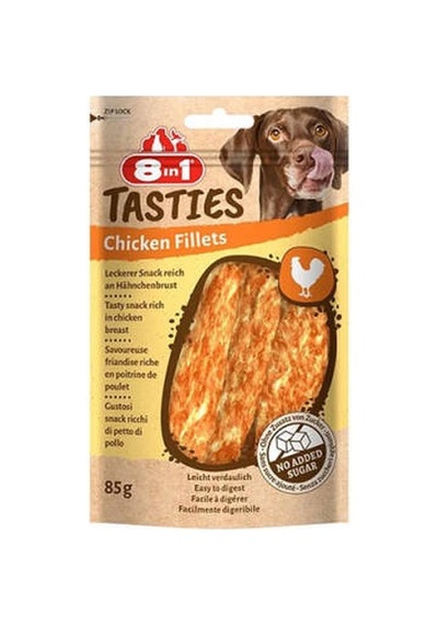 Tasties Chicken Fillets Tavuk Fileto Köpek Ödülü 85 Gr