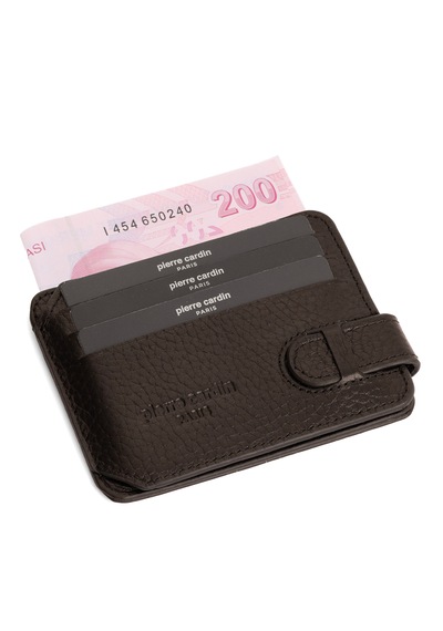Pierre Cardin Kahve Floater Unisex Deri Kartlık 0777k6c Kahve-floater