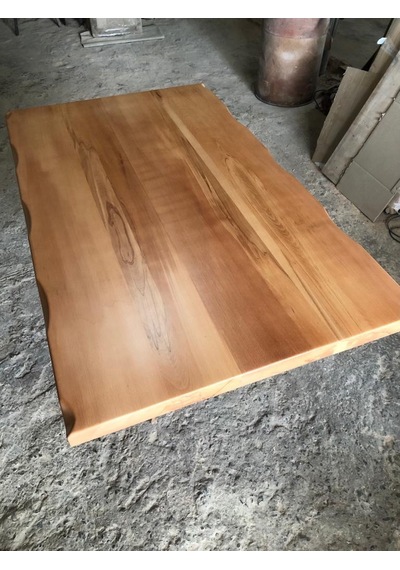 Bintaşmobilya Naturel Kayın Ağacı Kütük Masa Üstü 140X80.Cm