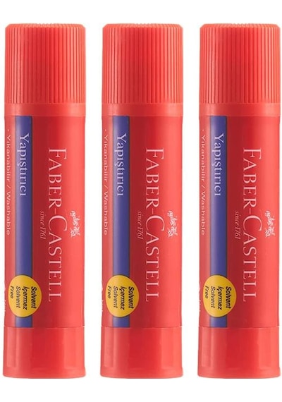 Glue Stick Yapıştırıcı Katı Yapıştırıcı 10 Gr Ruj Yapıştırıcı 3 Adet