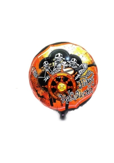 Buğz Kuru Kafalı Korsan Halloween Folyo Balon Diğer