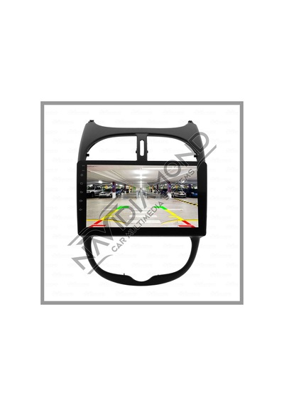 Özer Elektronik Peugeot 206 1999-2011 2 Gb Ram 32 Gb Hafıza Androıd Multımedıa Teyp 10 İnç