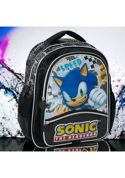 Sonic İlkokul Çantası 2041 Çok Renkli