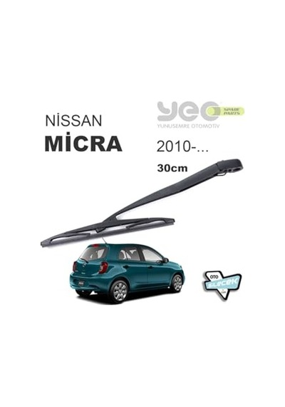 Yeo Nissan Micra İle Uyumlu Arka Silecek Kolu Set 2010-...