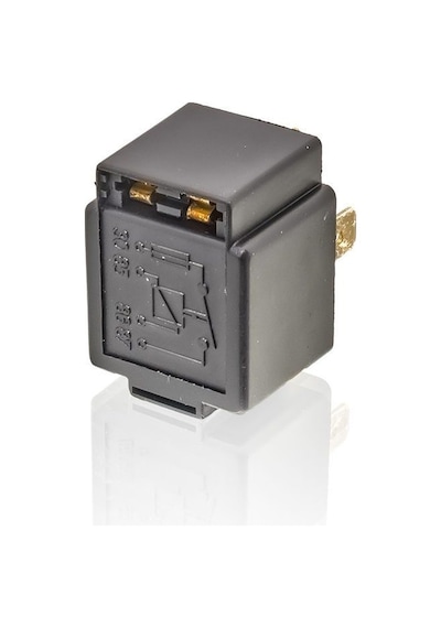Sanel Mini Röle 12 Volt 30 Amper 4 Uçlu Sigortalı Braketli Sr1244 30