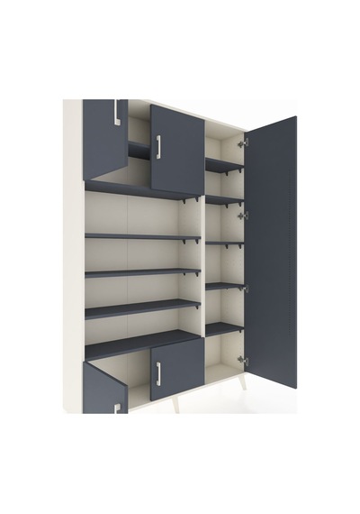 Arges Dolap 11 Raflı 5 Kapaklı 132x30x195 Aytaşı-antrasit/ant... Aytaşı Arges Dolap 11 Raflı 5 Kapaklı 132x30x195 Aytaşı-antrasit/ant... Aytaşı