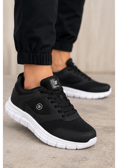 Purewalk Unisex Siyah Beyaz Kalıntabanlı Spor Ayakkabı - Hafif Esnek Günlük Yürüyüş Sneaker Raha... Siyah-Beyaz Purewalk Unisex Siyah Beyaz Kalıntabanlı Spor Ayakkabı - Hafif Esnek Günlük Yürüyüş Sneaker Raha... Siyah-Beyaz