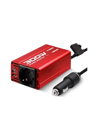 Kobb Kbn300 12v/220v 300watt Modifiye Sinüs Dönüştürücü İnvertör Sku: Zeus8690010081834
